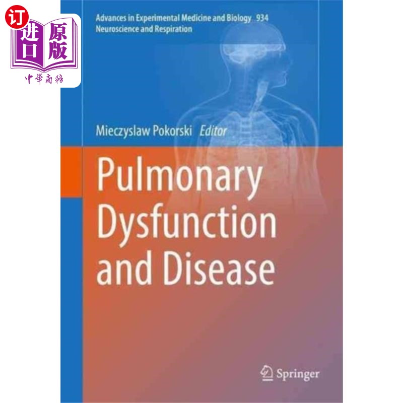 海外直订医药图书Pulmonary Dysfunction and Disease 肺功能障碍与疾病