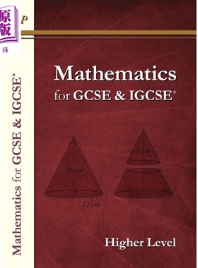 现货 英国CGP Maths for GCSE and IGCSE Textbook - Higher【中商原版】