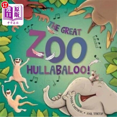 海外直订Great Zoo Hullabaloo! 大动物园万岁!