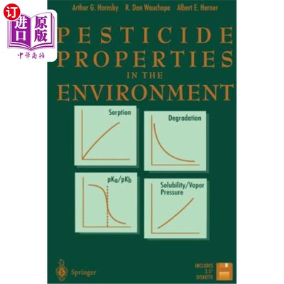 海外直订Pesticide Properties in the Environment 环境中的农药特性