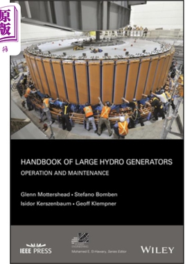 现货 Handbook Of Large Hydro Generators 【中商原版】