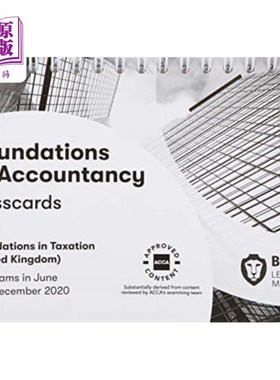 海外直订FIA Foundations in Taxation FTX FA2019 国际汽联税务基础FTX FA2019