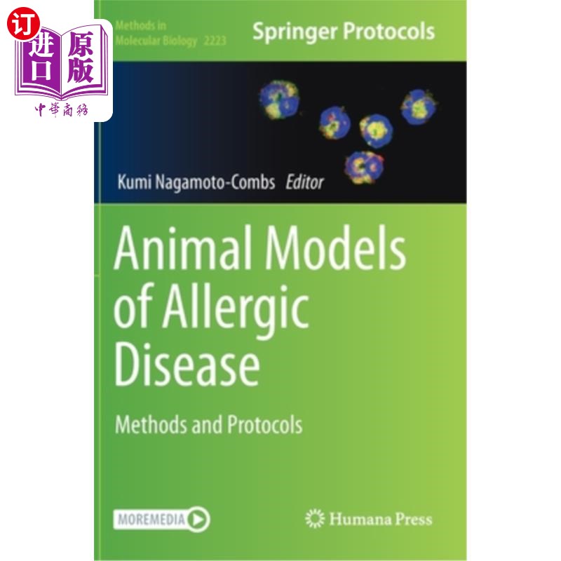 海外直订医药图书Animal Models of Allergic Disease: Methods and Protocols 过敏性疾病的动物模型:方法和方案