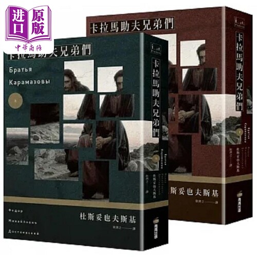 卡拉马助夫兄弟们 上下册不分售 港台原版 杜斯妥也夫斯基 商周【中商原版】