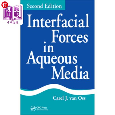 海外直订Interfacial Forces in Aqueous Media 水介质中的界面力