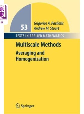 海外直订Multiscale Methods: Averaging and Homogenization 多尺度方法：平均和均匀化
