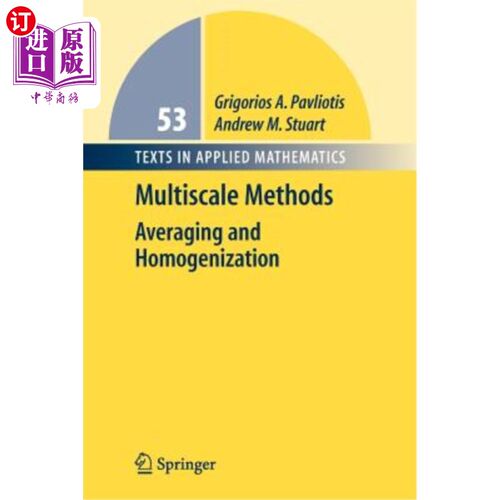海外直订Multiscale Methods: Averaging and Homogenization 多尺度方法：平均和均匀化