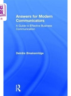 海外直订Answers for Modern Communicators 现代传播者的答案