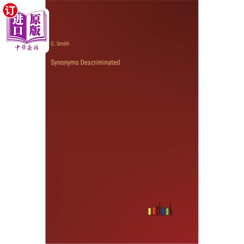 海外直订Synonyms Descriminated 同义词Descriminated