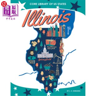 海外直订Illinois 伊利诺斯州