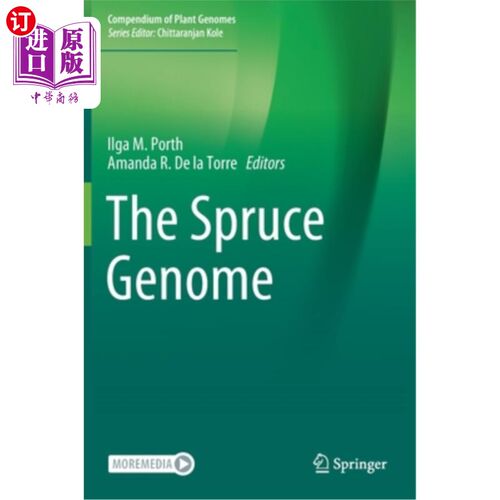 海外直订The Spruce Genome云杉基因组-封面