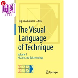 历史与认识论 第一卷 and Visual Language Epistemology Volume Technique 视觉语言 海外直订The 技术 History