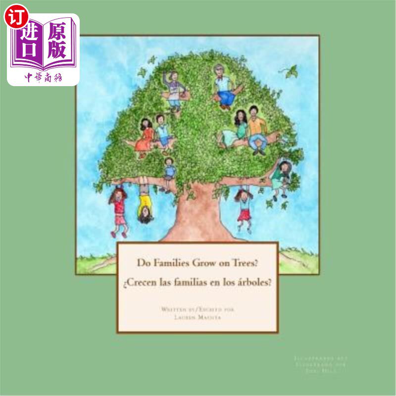 海外直订Do Families Grow on Trees?/?Crecen las familias en los árboles? - Bilingual Vers 家庭在树上生长吗？/你的家