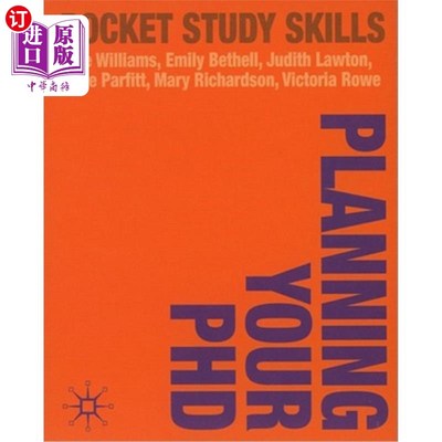 海外直订Planning Your PhD 计划你的博士学位