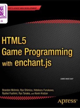 海外直订Html5 Game Programming with Enchant.Js 使用Enchant.Js进行Html5游戏编程