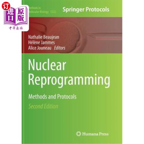 海外直订Nuclear Reprogramming: Methods and Protocols 核重编程:方法和协议