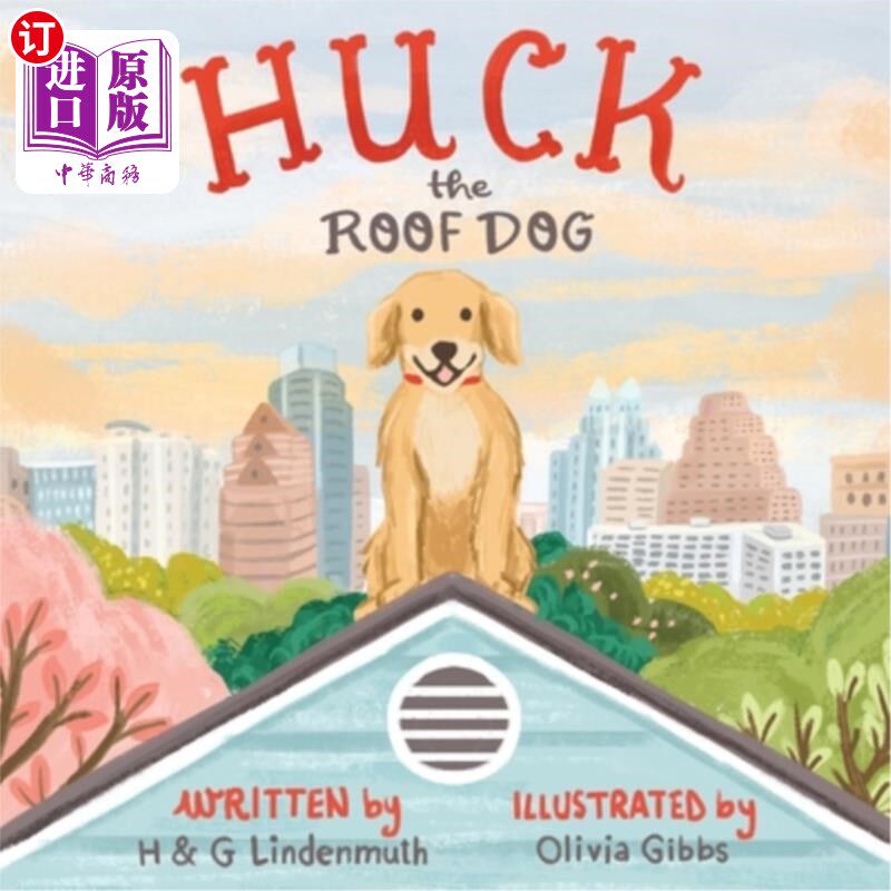 海外直订Huck the Roof Dog 屋顶狗哈克