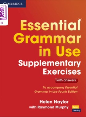 海外直订Essential Grammar in Use Supplementary Exercises: To Accompany Essential Grammar 使用中的基本语法补充练习：