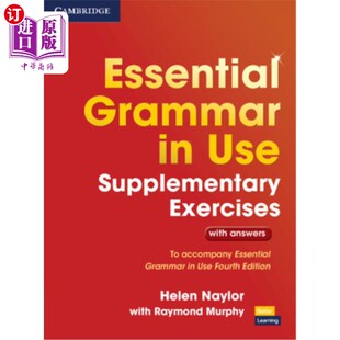 海外直订Essential Grammar in Use Supplementary Exercises: To Accompany Essential Grammar 使用中的基本语法补充练习：
