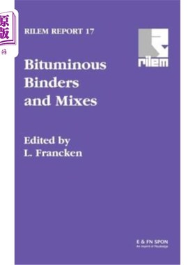 海外直订Bituminous Binders and Mixes 沥青粘合剂和混合物