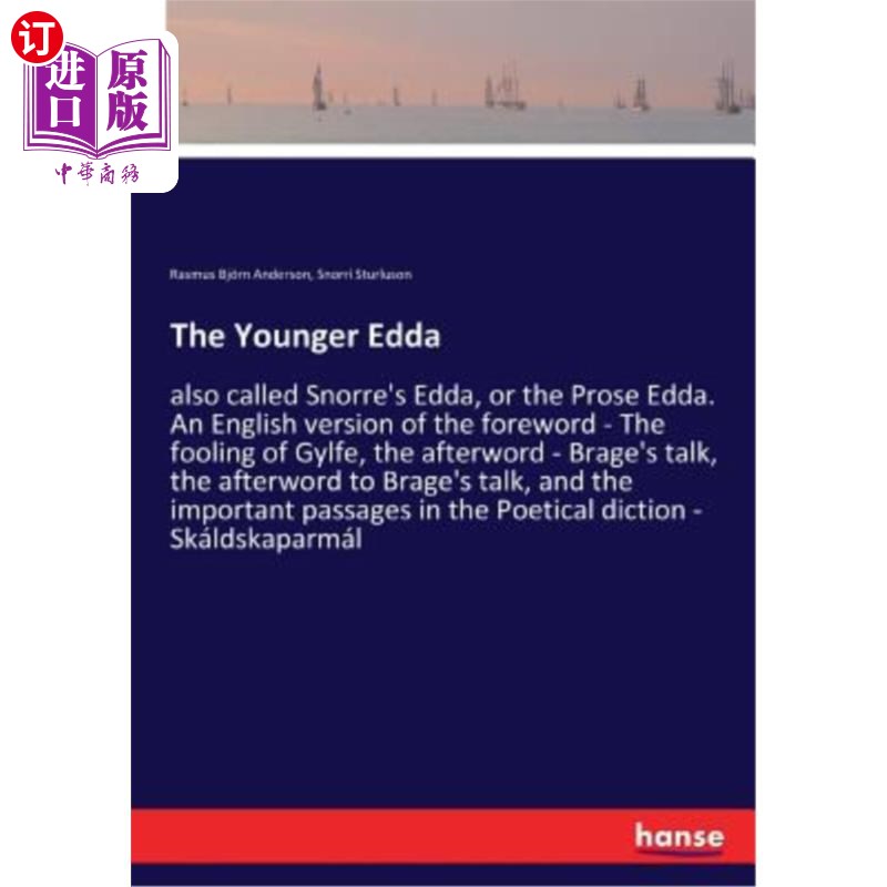 海外直订The Younger Edda 年轻的埃达