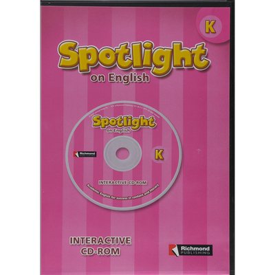 现货 【美国小学学科英语】美国小学英语K级别教学互动光盘 英文原版 Spotlight K INTERACTIVE CD-ROM【中商原版】