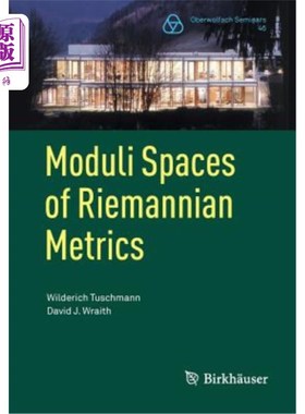 海外直订Moduli Spaces of Riemannian Metrics 黎曼度量的模空间