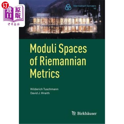 海外直订Moduli Spaces of Riemannian Metrics 黎曼度量的模空间