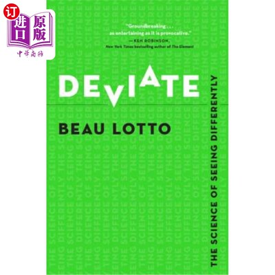 海外直订医药图书Deviate: The Science of Seeing Differently 偏离:不同视角的科学