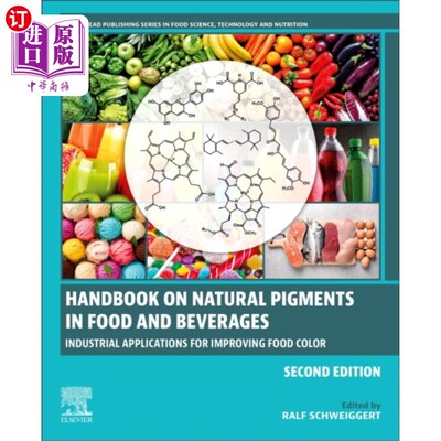 海外直订Handbook on Natural Pigments in Food and Beverag... 食品和饮料中的天然色素手册