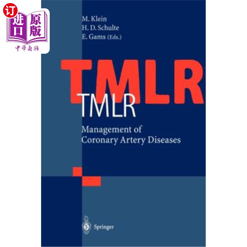 海外直订医药图书Tmlr Management of Coronary Artery Diseases 冠状动脉疾病Tmlr管理