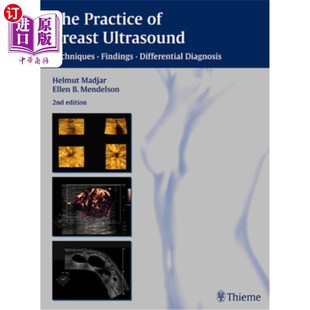 乳腺超声 技术 Breast Findings Differential Techniques Ultrasound 实践 海外直订医药图书The Diagnosis Practice