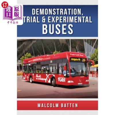 海外直订Demonstration, Trial and Experimental Buses 示范、试验和实验巴士