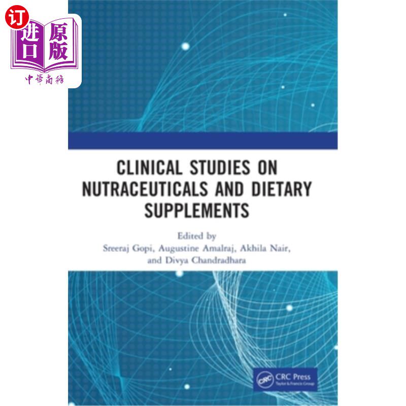 海外直订医药图书Clinical Studies on Nutraceuticals and Dietary Supplements 营养药品和膳食补充剂的临床研究