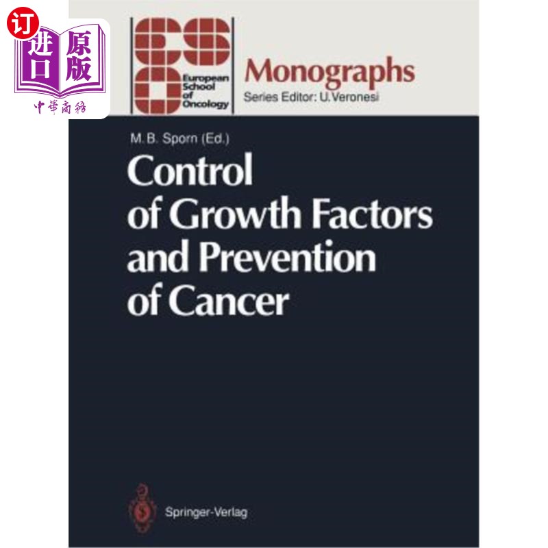 海外直订医药图书Control of Growth Factors and Prevention of Cancer 控制生长因子和预防癌症