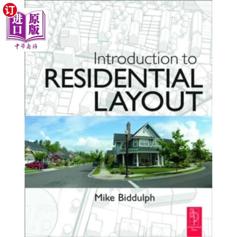 海外直订Introduction to Residential Layout 住宅布局简介