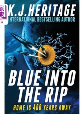 海外直订Blue Into The Rip 蓝色进入裂口