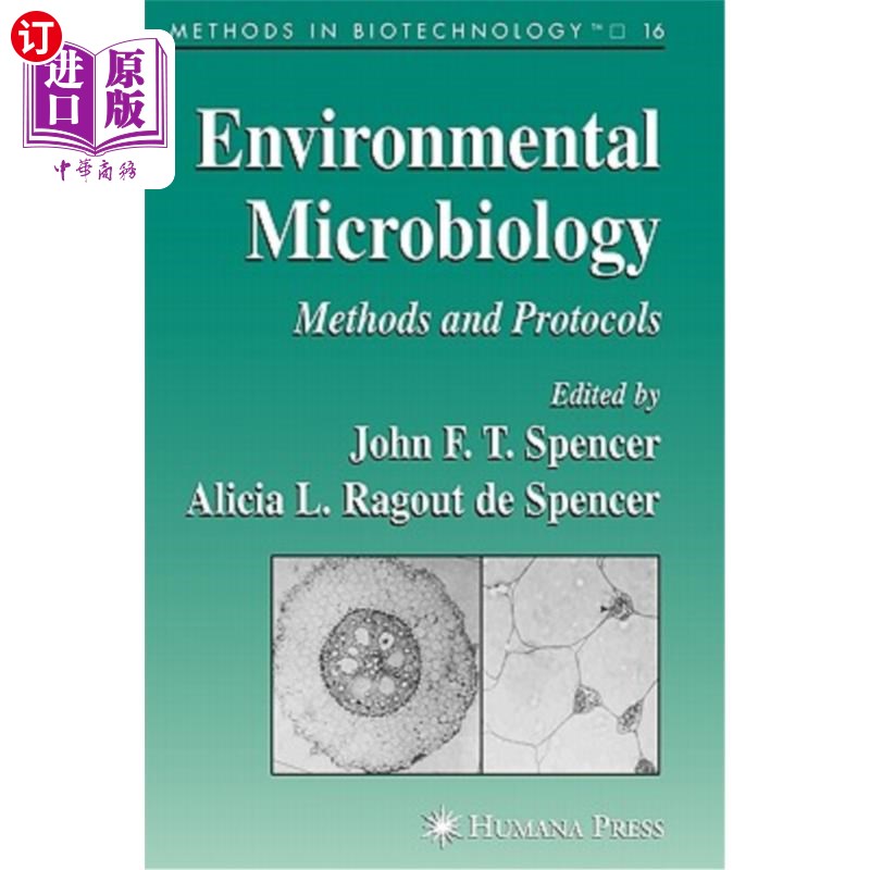 海外直订医药图书Environmental Microbiology: Methods and Protocols 环境微生物学:方法和规程
