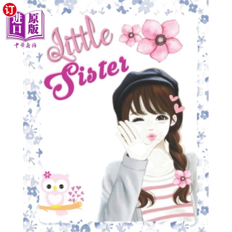 海外直订Little Sister: Puzzle Game Spot the Differences Maze Sudoku Word Search are Chil 小妹妹:益智游戏，发现差异