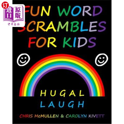 海外直订Fun Word Scrambles for Kids 为孩子们拼凑有趣的词