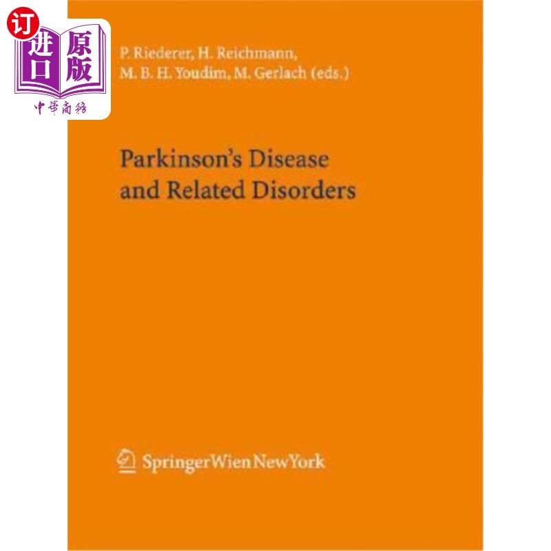 海外直订医药图书Parkinson's Disease and Related Disorders 帕金森病及相关疾病