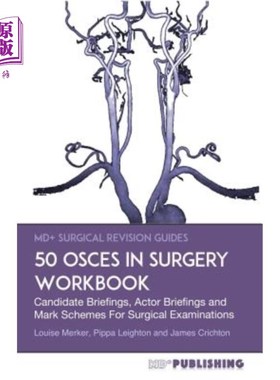 海外直订医药图书50 OSCEs In Surgery Workbook: Candidate Briefings, Actor Briefings and Mark Sche 50 osc