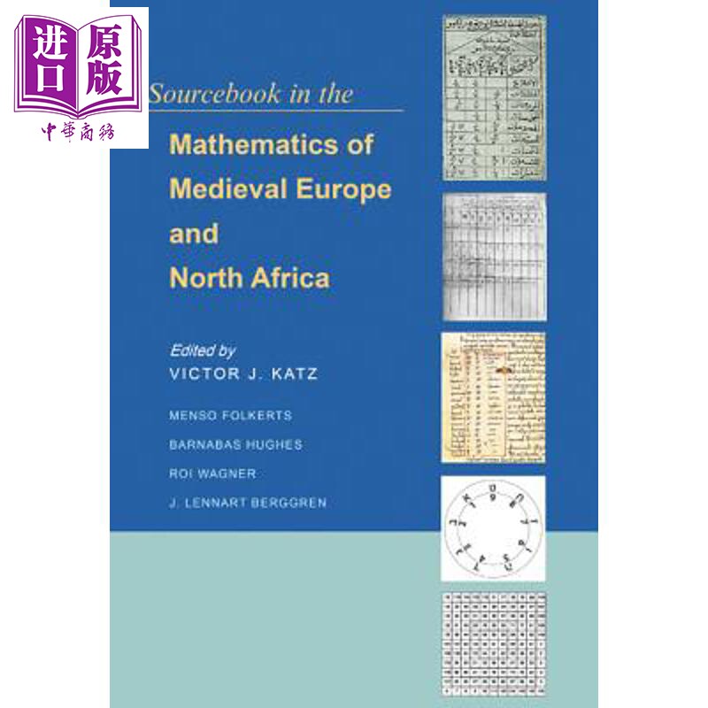预售 中世纪欧洲和北非数学资料手册 Sourcebook in the Mathematics of Medieval Europe and North Africa【中商原版】