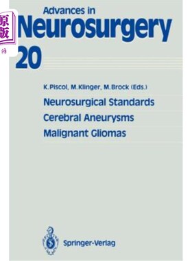 海外直订医药图书Neurosurgical Standards, Cerebral Aneurysms, Malignant Gliomas 神经外科标准，脑动脉瘤，恶性胶质瘤