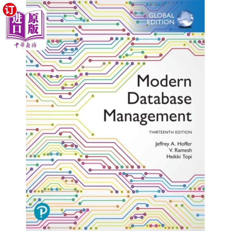 海外直订Modern Database Management, Global Edition 现代数据库管理，全球版