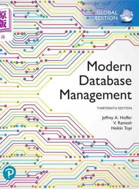 海外直订Modern Database Management, Global Edition 现代数据库管理，全球版