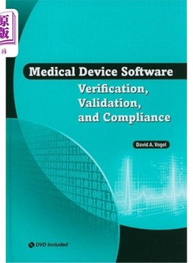 海外直订医药图书Medical Device Software: Verification, Validation, and Compliance 医疗器械软件：验证、验证和合规性
