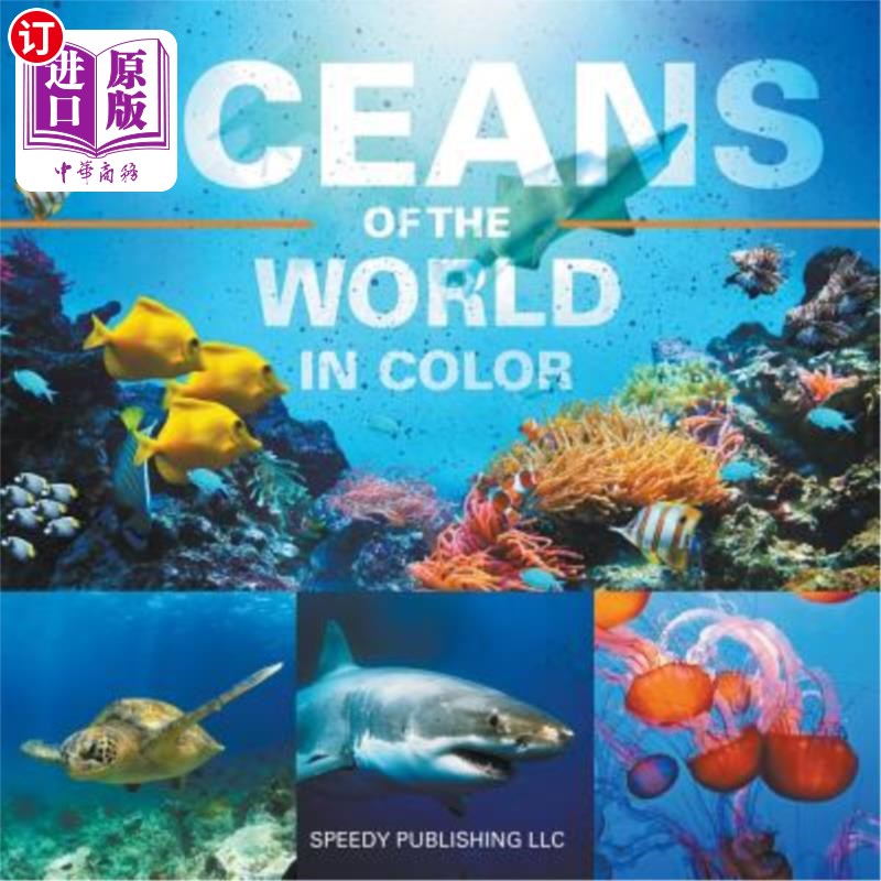 海外直订Oceans Of The World In Color 世界海洋的色彩
