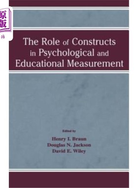 海外直订The Role of Constructs in Psychological and Educational Measurement 构念在心理与教育测量中的作用