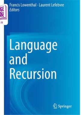 海外直订Language and Recursion 语言和递归